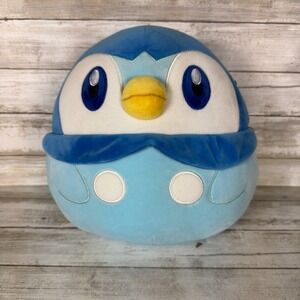 Pokemon Squishmallows Piplup Penguin 10" Inch‎